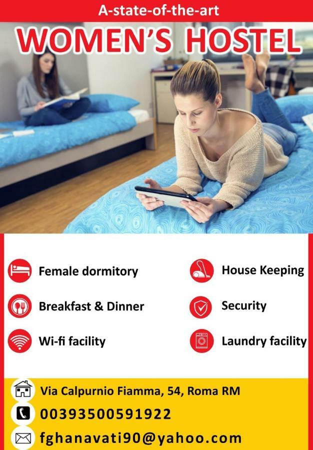 Bed and Breakfast Female Dormitory For Only Female Рим Екстер'єр фото